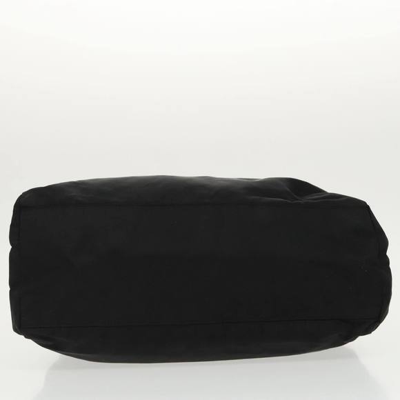 PRADA Hand Bag Nylon Black Silver Auth 97691 - Picture 5 of 16